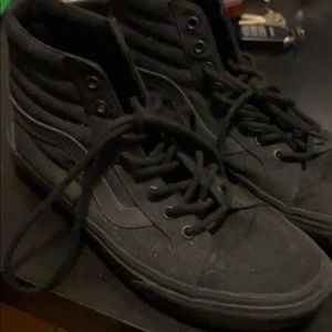 Black Hightop Vans
